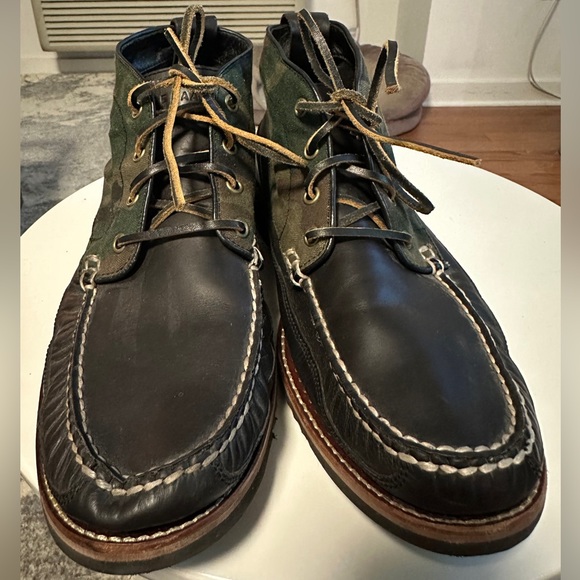 NEW - Cole Haan Men's Pinch Rugged Chukka Boot - Camo Canvas/After Dark - Picture 2 of 4